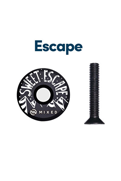 Choice NO.3 MIXED 32mm Headset Stem Caps Pack Light Aluminum Alloy with Screws for MTB Bike Road Mountain B