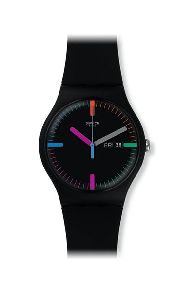 Generic Swatch Suob719 New Gent The Indexer Watch