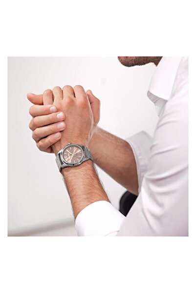 Generic Timberland Pancher Watch For Men With Brown Leather Strap 46Mm 5 Atm Tdwgf0028902