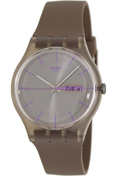 Generic Swatch Taupe Rebel Unisex Watch Suoc702