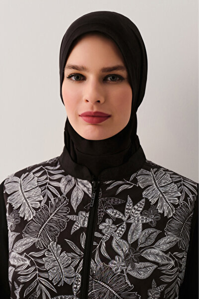 SUWEN Loyal Fermuarlı Tesettür Mayo