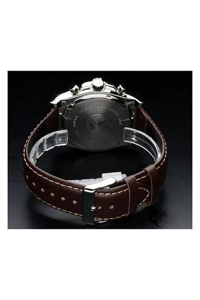 Generic Lorus Sports Mens Analog Quartz Watch With Leather Bracelet Rt357Gx9