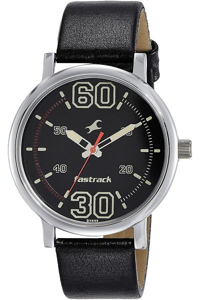 Generic Fastrack Fundamentals Black Dial Analog Watch For Men