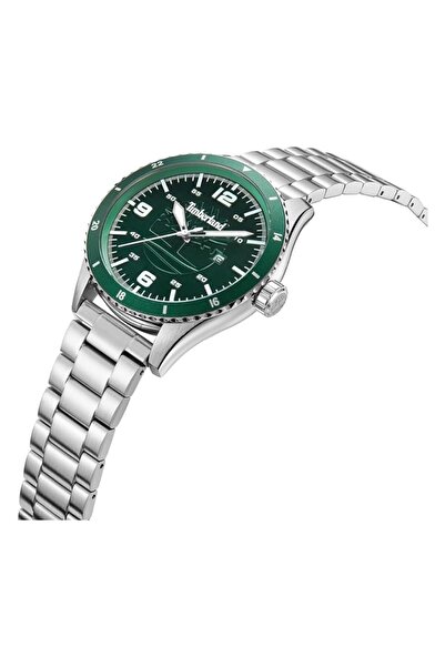 Generic Timberland Ashmont Mens Analog Quartz Watch With Stainless Steel Bracelet Tdwgh0010505 Silver Modern