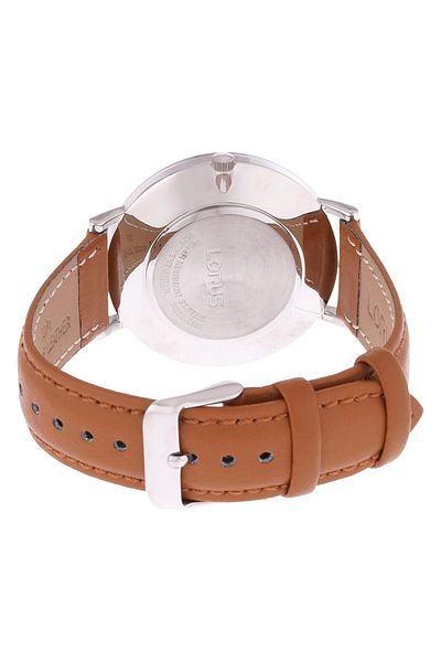 Generic Lorus Classic Mens Analog Quartz Watch With Leather Bracelet Rh903Lx9