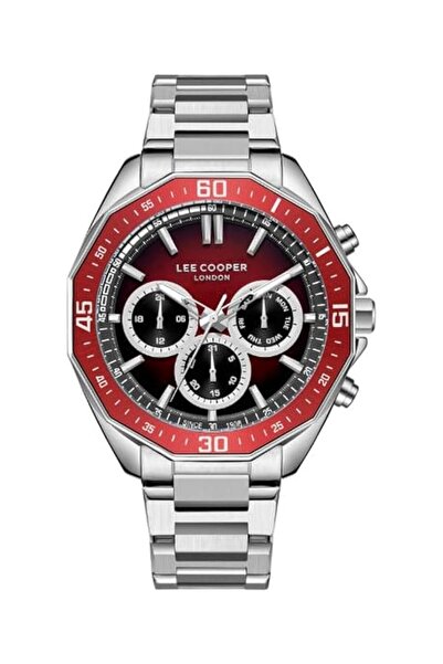 Generic ساعة لي كوبر للرجال Vx9Je1 بحركة متعددة الوظائف وحزام معدني Lc08021 3...