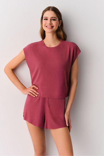 SUWEN Rosemary Shorts Pajama Set