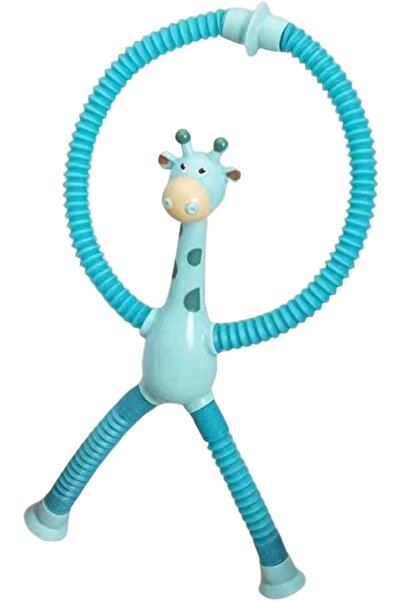 Gusengo Zürafa Oyuncak - Teleskopik Vantuzlu Duyusal Eğitim Oyuncak