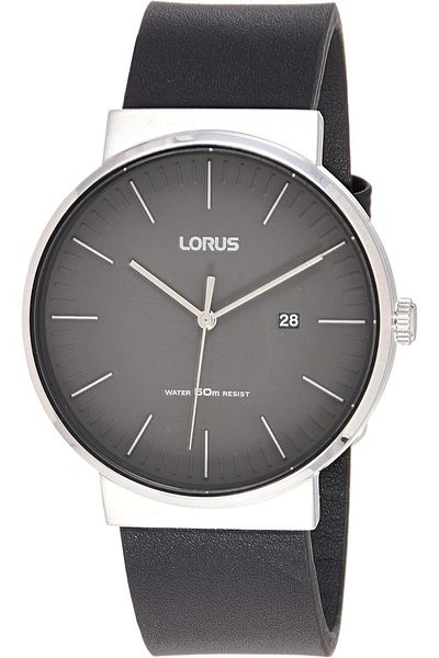 Generic Lorus Urban Leather Strap Men Watch Rh983Kx9