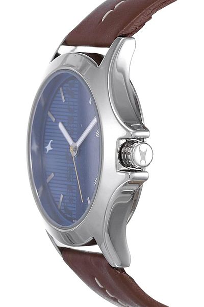 Generic Fastrack Straight Lines Analog Blue Dial Men Watch 3220Sl01 Nn3220Sl01