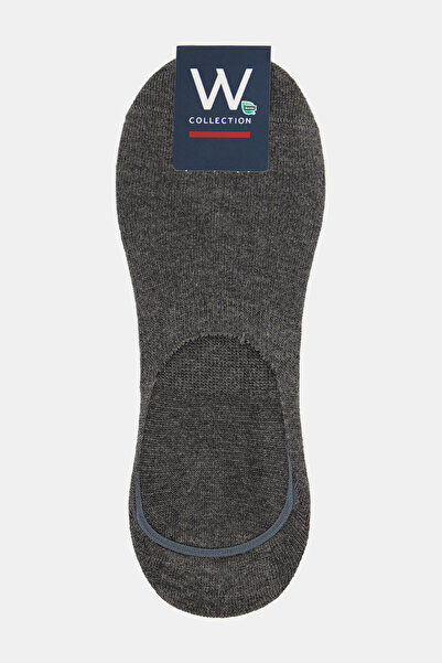 W Collection Gray Melange Bamboo Socks