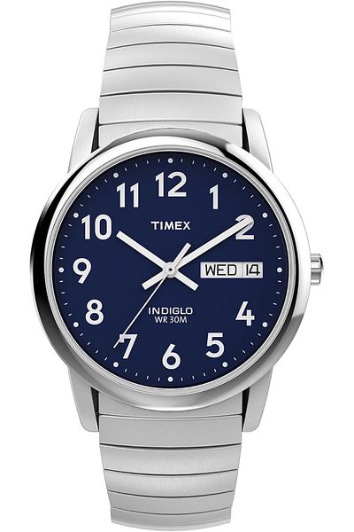 Generic Timex Men Easy Reader Day Date 35Mm Watch T20031