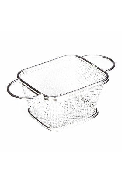 Biradlı Patates Kızartması Sunum Sepeti 10*8 Cm