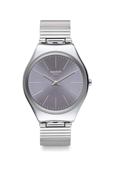 Generic Swatch Skin Irony Swiss Quartz Stainless Steel Strap Grey 16 Casual Watch Model Syxs123Gg