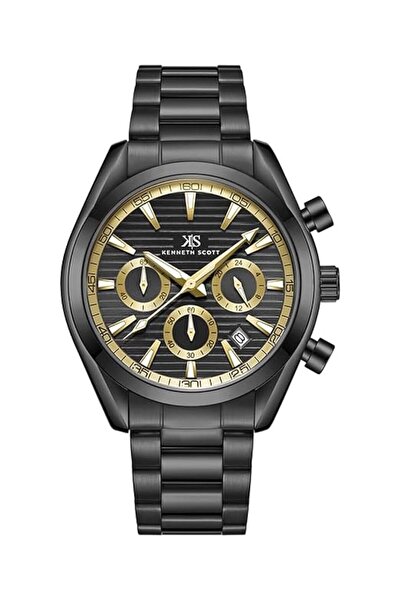 Generic Kenneth Scott Men Ld53 Movement Watch Chrono And Multi Function Display And Solid Stainless Steel