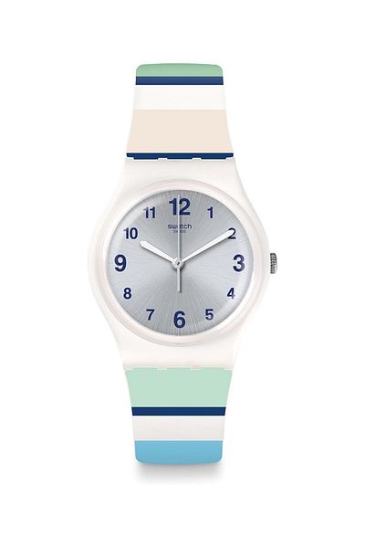 Generic Swatch Originals Marinai Silver Dial Stainless Steel Unisex Watch Gw189