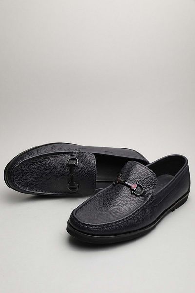 Gondol Loafer clasic pentru bărbați din piele naturală - Lazurus Stone Bone - Grosime înaltă 42
