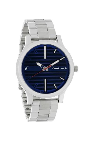 Generic Fastrack Fundamentals Analog Blue Dial Men Watch Nn38051Sm03 Nr38051Sm03