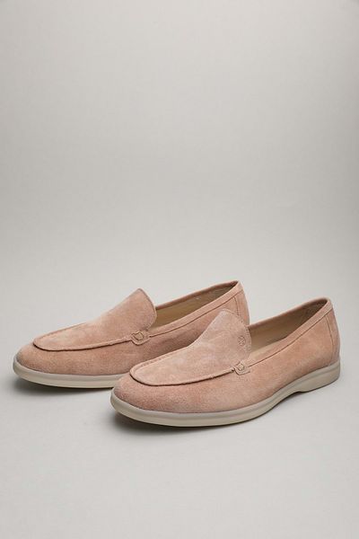 Gondol Men's Genuine Leather Classic Loafer Dusty Rose 41 Ttx.692