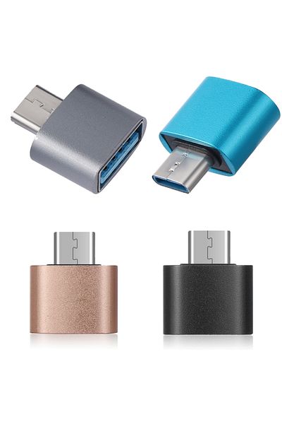 Gplus Android Video Dvr Membership Tc32 Utv007 Applied USB to Typec Adapter Gold with Chip