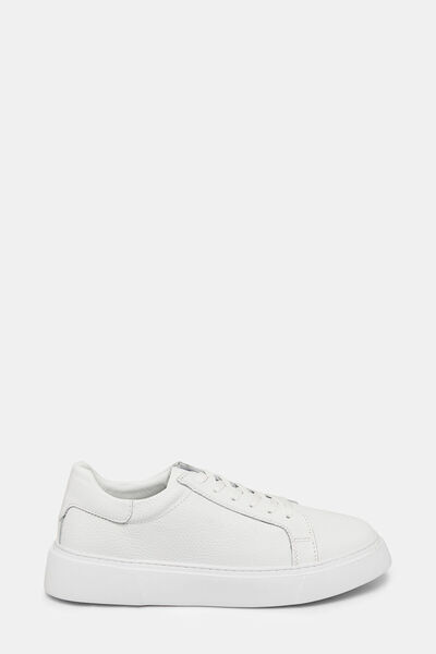 W Collection White Leather Shoes