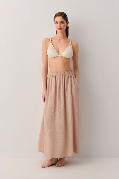 SUWEN Harper Beach Skirt