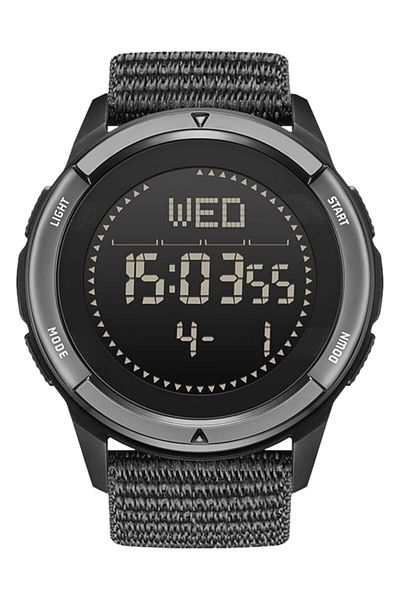 Generic Excefore Ultra Thin Minimalist Sports Digital Watch For Men And Women Unisex Alloy Waterproof Watch