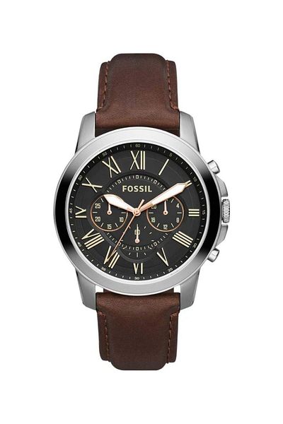 Generic Fossil Men Grant Chronograph Stainless Steel Watch Fs4813