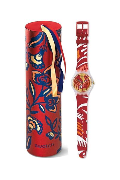 Generic Swatch Orologio Originals New Gent 41Mm Rocking Rooster Suoz226