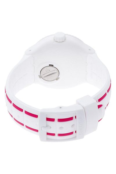 Generic Swatch Unisex Suuw101 Feel The Wave Analog Display Quartz White Watch