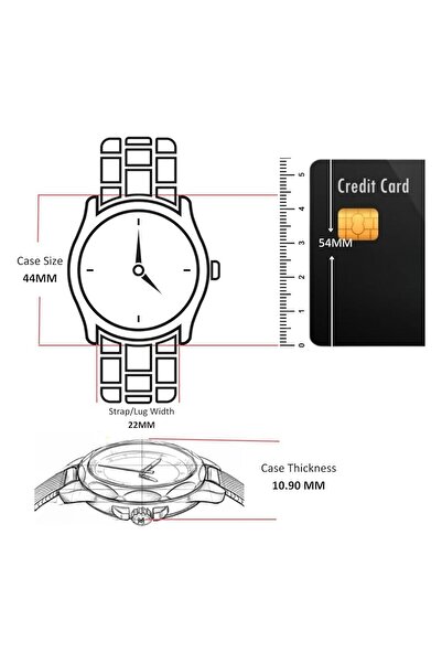 erorex Skytraveller Mens Burgundy Dial Stainless Steel Watch 1514193