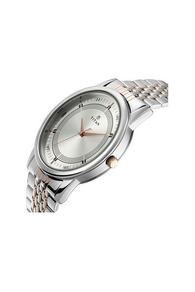 Generic Titan Wedding Bandhan Analog Silver Dial Unisex Watch Nm17732603Km01 Nl17732603Km01