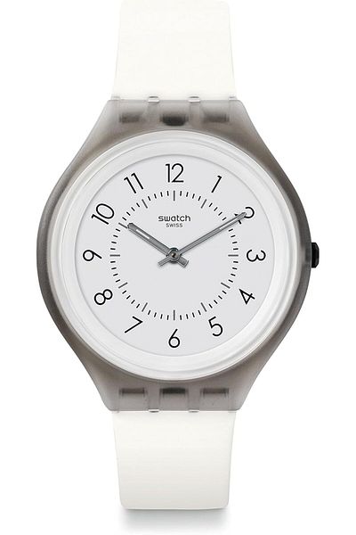 Generic Swatch Unisex Digital Quartz Watch With Silicone Strap Svum101