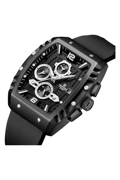 Generic Naviforce Waterproof Watch For Men Women Analog Auto Date Military Sports Unisex Wristwatch Silicone