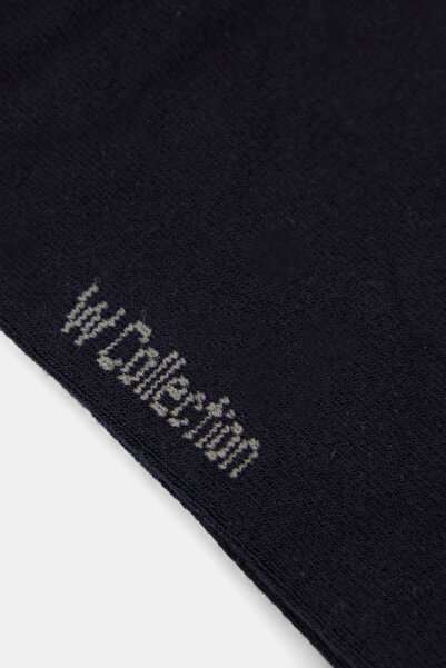 W Collection Dark Blue Bamboo Socks