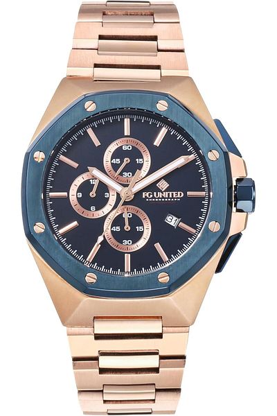 Generic Fg United Primo Men Chronograph Stainless Steel Watch – Fg9008