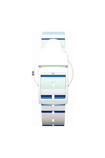 Generic Swatch Originals Marinai Silver Dial Stainless Steel Unisex Watch Gw189