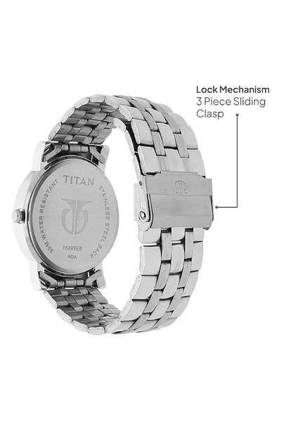 Generic Titan Karishma Analog Black Dial Men Watch Nm1639Sm02 Nn1639Sm02