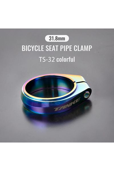 TANKE Ts32-31.8mm Colorful -mtb Road Bike Seat Post Clamp,fast Releasultralight Aluminum Alloymountai