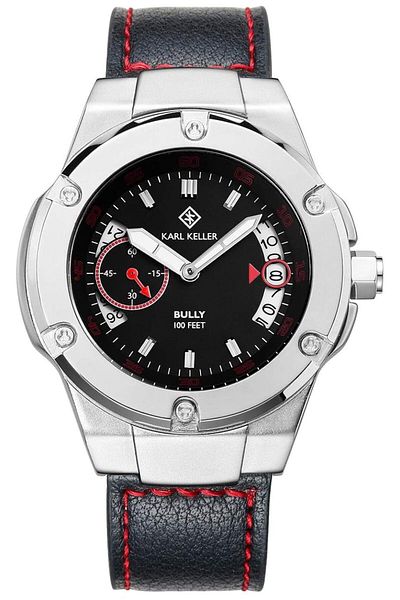 Generic Karl Keller Casual Watch For Men Analog Leather Kksr1101