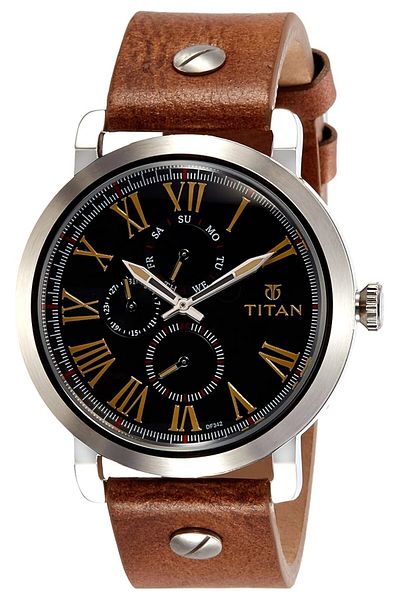 Generic Titan Spring Summer 15 Analog Black Dial Men Watch Nk90049Sl03 Nk90049Sl03