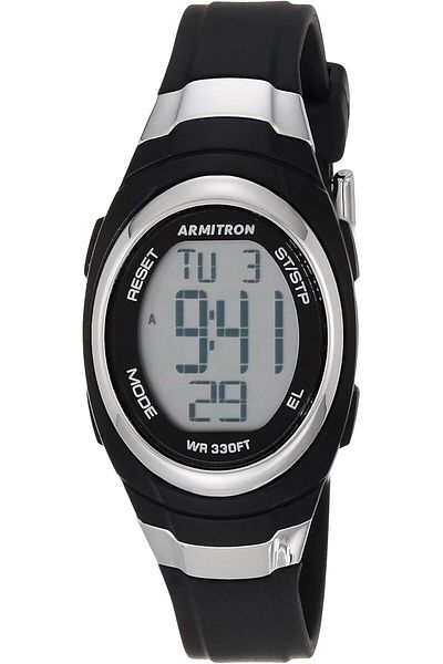 Generic Armitron Sport Women Digital Chronograph Resin Strap Watch 45 7034