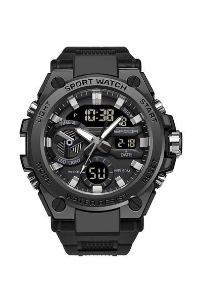 Generic Kastwave Men Digital Sports Watch Waterproof Tactical Watch With Led Backlight Perfect For Outdoor