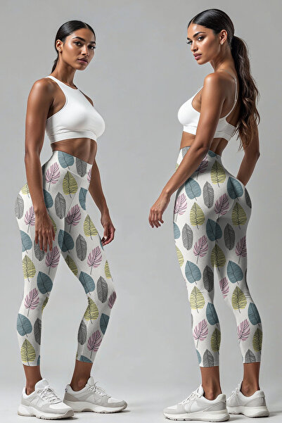 JOLT Γυναικείο μακρύ κολάν με σχέδιο Μοντέλο No: 022