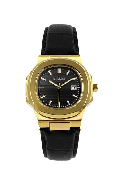 Generic Silvarado Sr20169 5 Men Watch With Analog Display And Quartz Movement With Leather Band
