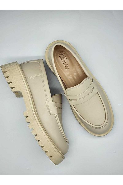 Zegeshoes Дамски мокасини с черни мокасини с дълги подметки и вериги