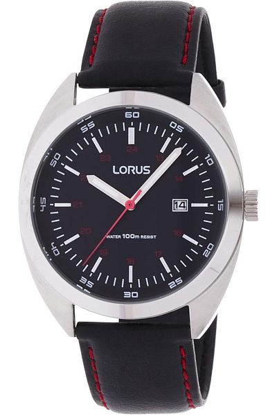 Generic Lorus Sport Man Mens Analog Quartz Watch With Leather Bracelet Rh949Kx8