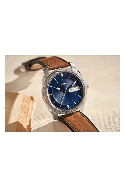 Generic Fossil Machine Men Quartz Watch With Stainless Steel Or Leather Strap