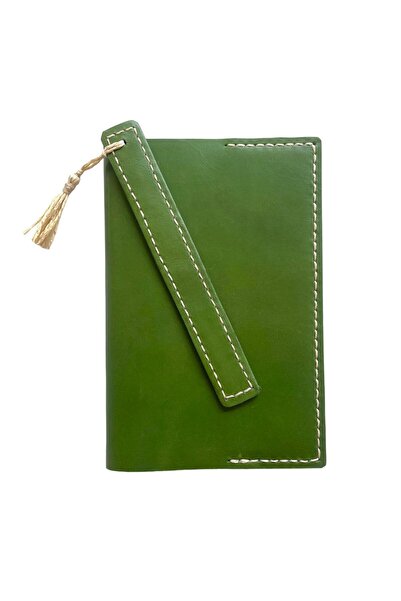 Zeynep Birinci El Yapımı Hakiki Deri Kitap / Defter / Ajanda Kılıfı