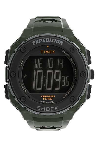 Generic Timex Expedition Shock Xl Men 50Mm Resin Strap Watch